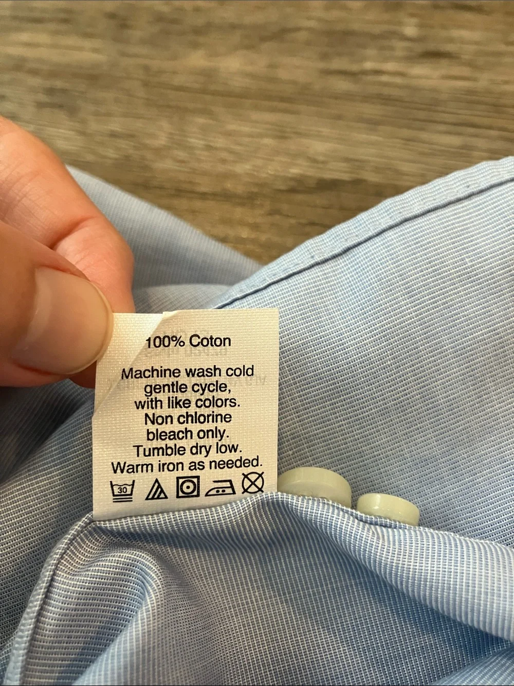 Men's J. Crew  Light Blue Classic Button-Down Dress Shirt Size Small 14 - 14 1/2